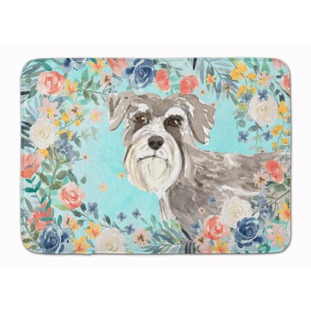 Carolines Treasures Schnauzer No.1 Machine Washable Memory Foam Mat CK3413RUG